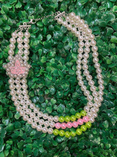 AKA Pearl Necklace Set