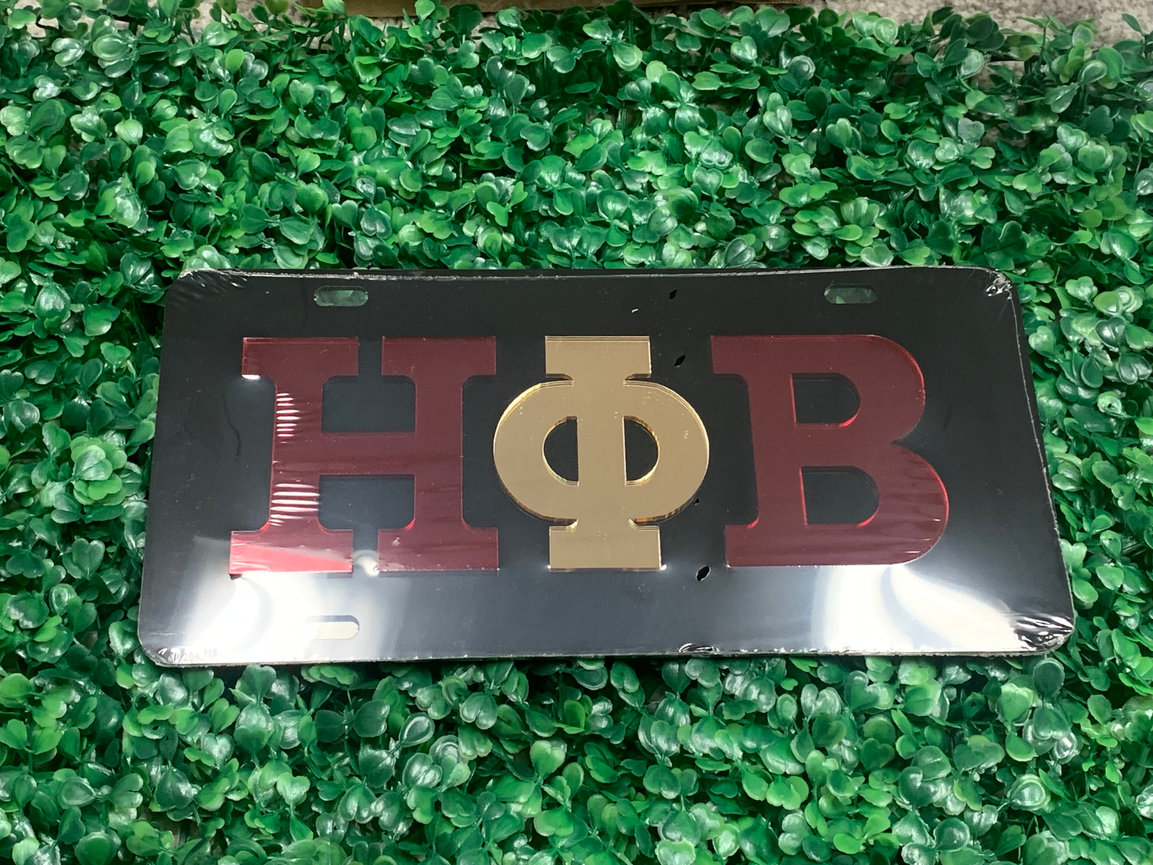 ETA LICENSE PLATE (Black)