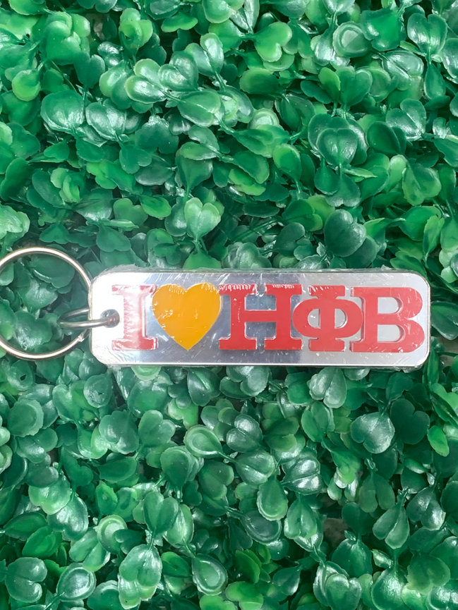 Eta I Love Keychain (MHKE)