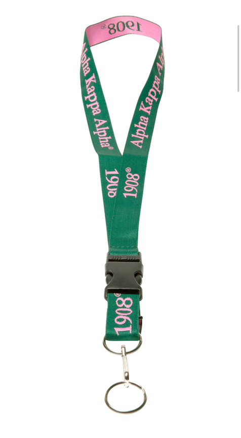 AKA Woven Lanyard (Green)