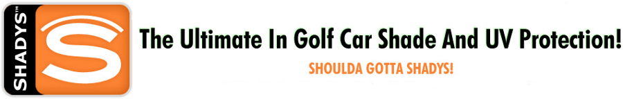 Shady's - The Ultimate In Golf Cart Shade Logo