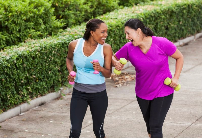 Women walking