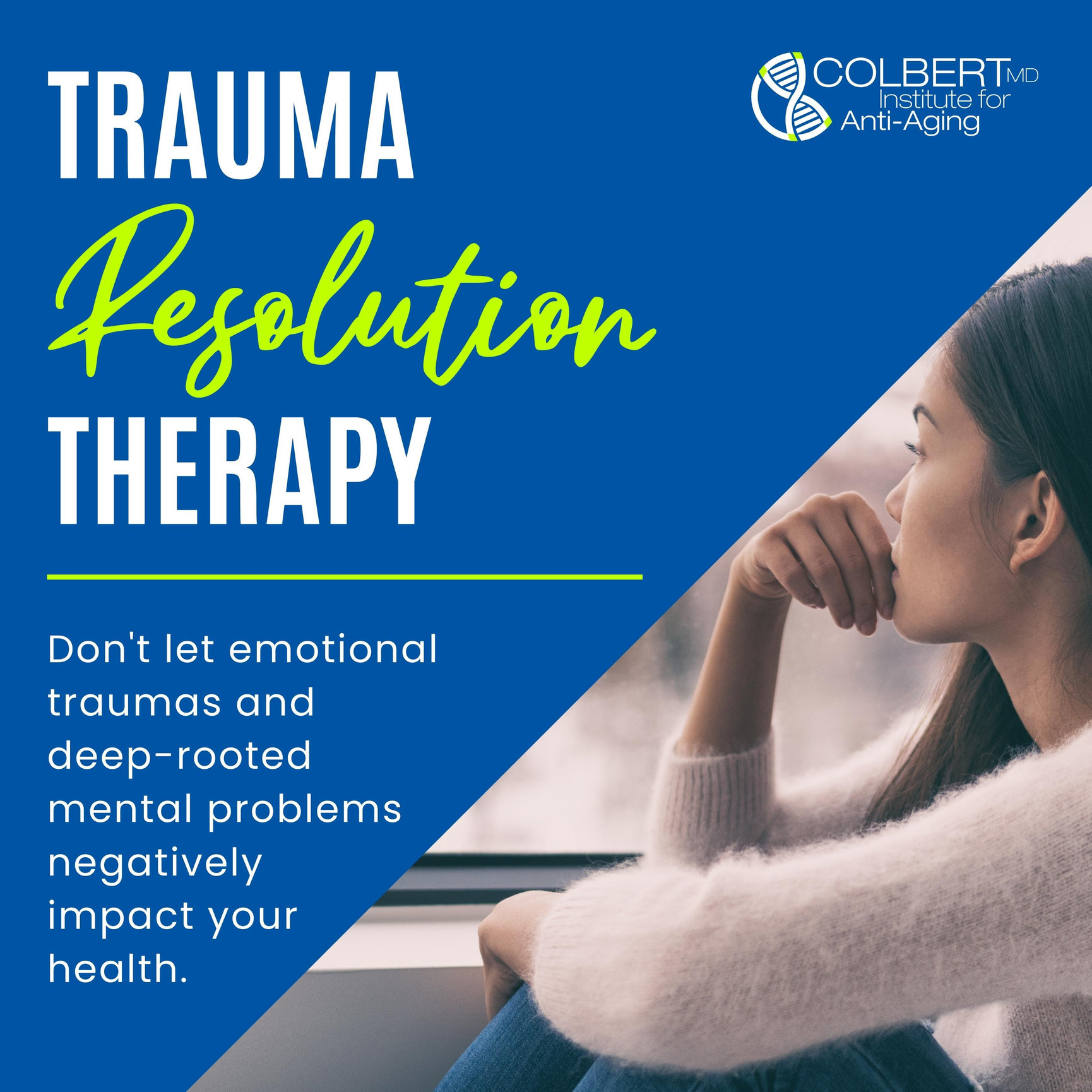 Trauma Resolution Therapy - Colbert Institute of Anti Aging