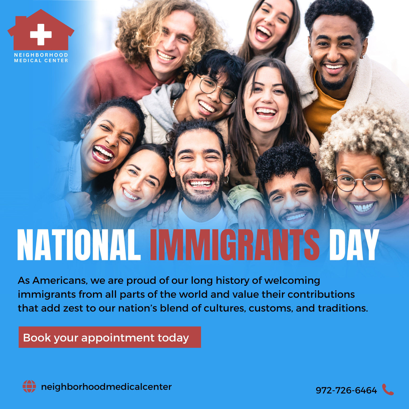 Neighborhood Medical Center Celebrates National Immigrants Day in ...